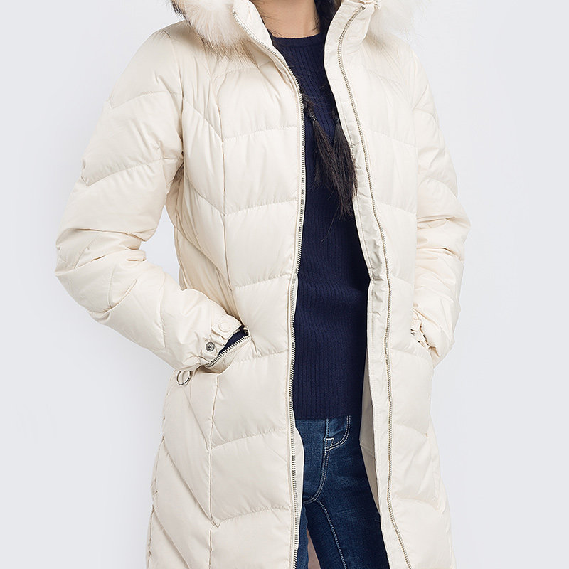 艾格冬季女装时尚简约甜美羽绒服 艾格银座羽绒服