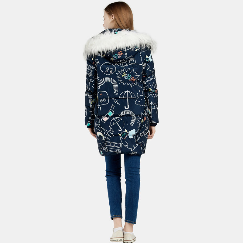 【断码m/l】艾格官方旗舰店反羽绒服 艾格银座羽绒服