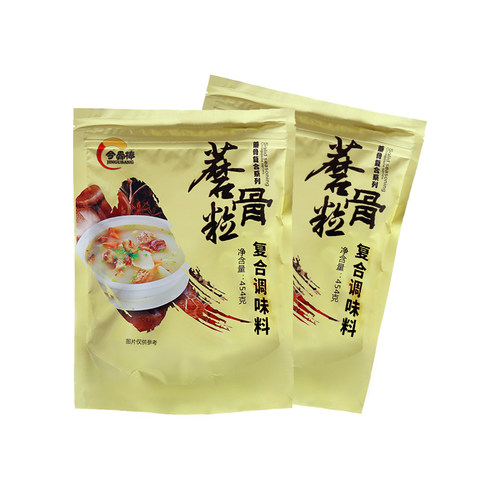 名厨世家蘑骨粒风味复合高汤炒菜调汤调馅料火锅调味颗粒状今骨棒 - 图3