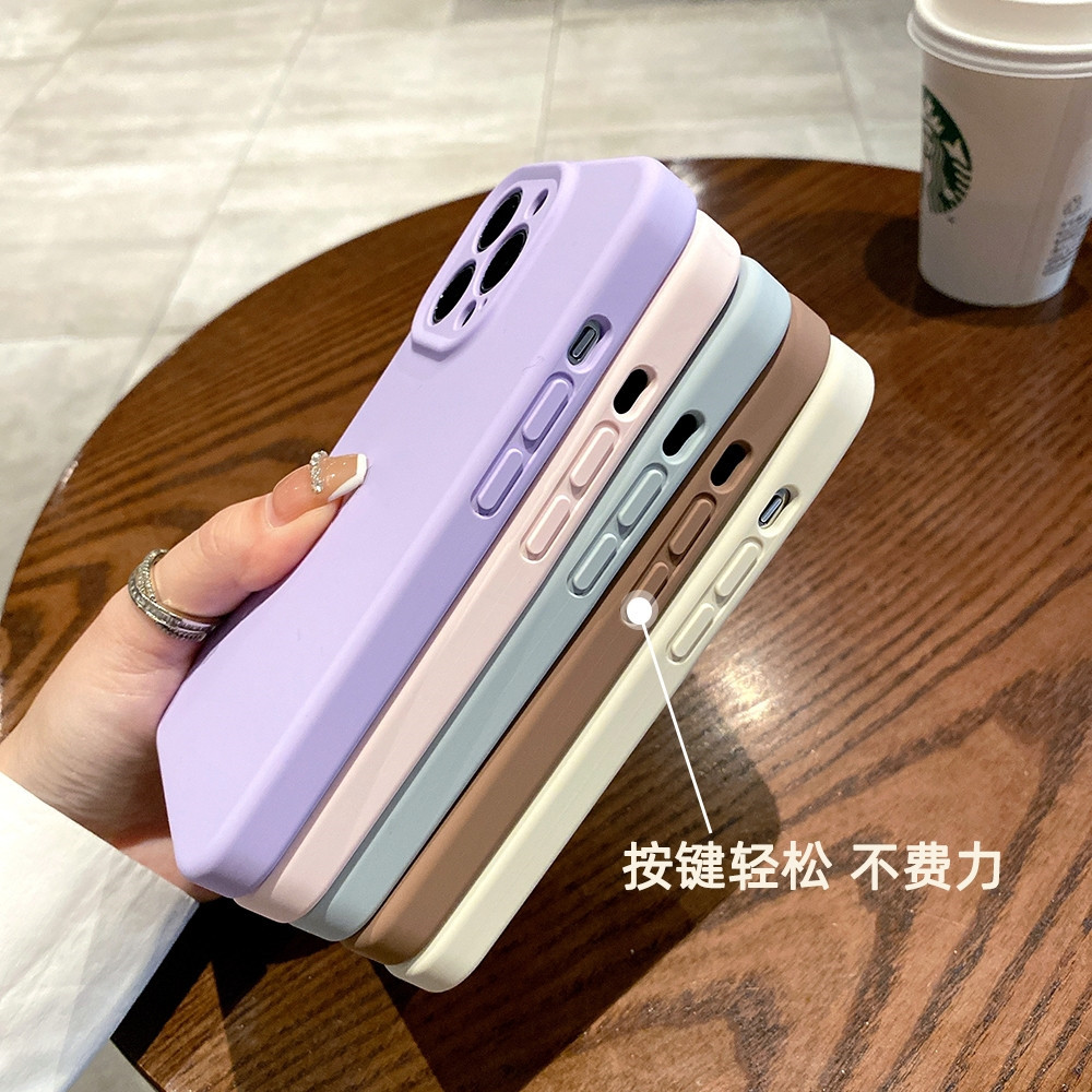 适用苹果13promax手机壳液态硅胶iPhone13pro max新款防摔xsmax保护套12por男女款高端简约11网红爆款xs女PM - 图3