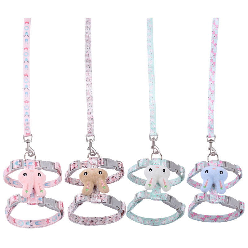 博美犬专用工字型胸背带小体型犬幼犬外出耐咬遛狗牵引绳宠物用品,淘宝优惠券,粉丝福利购,淘宝优惠卷