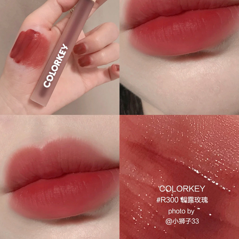 colorkey珂拉琪唇釉水雾唇露口红不沾杯哑光雾面新款平价旗舰店_虎窝淘