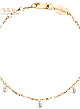 红绳女士时尚风珍珠垂坠手链