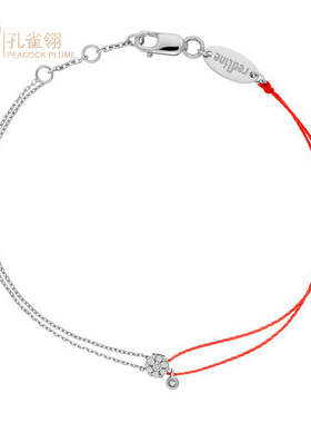 红绳女士配饰时尚风钻石手链