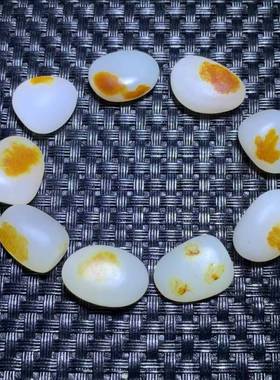 正品玉石玉器白玉原石籽料手链