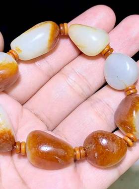 正品玉石玉器原石籽料手串手链