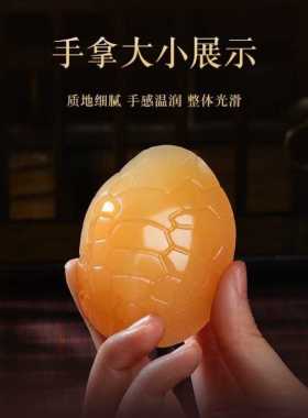 富甲天下摆件家居饰品手把件送男朋友领导玉石手把件礼品生日礼物