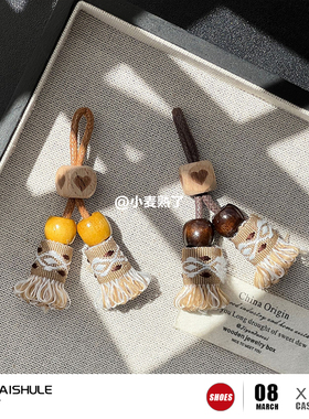 【小麦熟了】MIU系鞋挂件木珠流苏鞋扣德训袋鼠鞋穆勒鞋DIY装饰