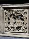 Ming Dynasty flower and grass pattern old wood carving figure flower window old wood carving antique antique collection pendant hanging screen club teahouse