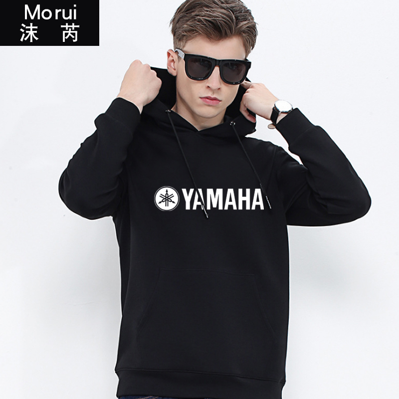 雅马哈爱好者骑行可定制连帽卫衣 沫芮服饰卫衣