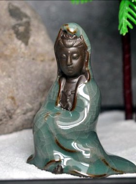 天然艺术中式风微景观摆件