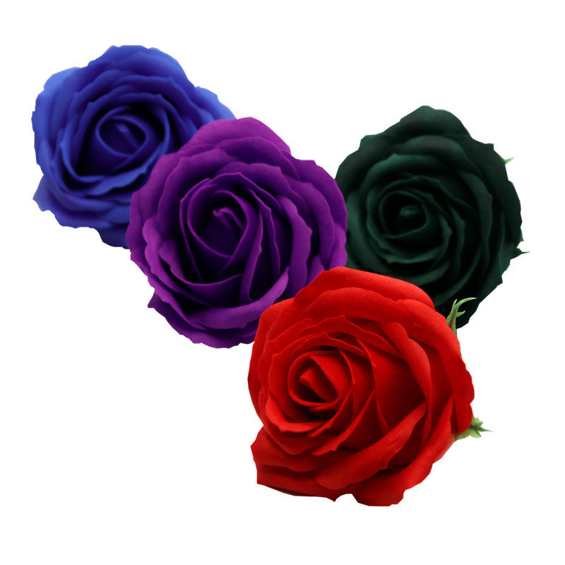 永生花情人节礼物盒干香皂花玫瑰花礼盒结婚道具roseenly生日礼物