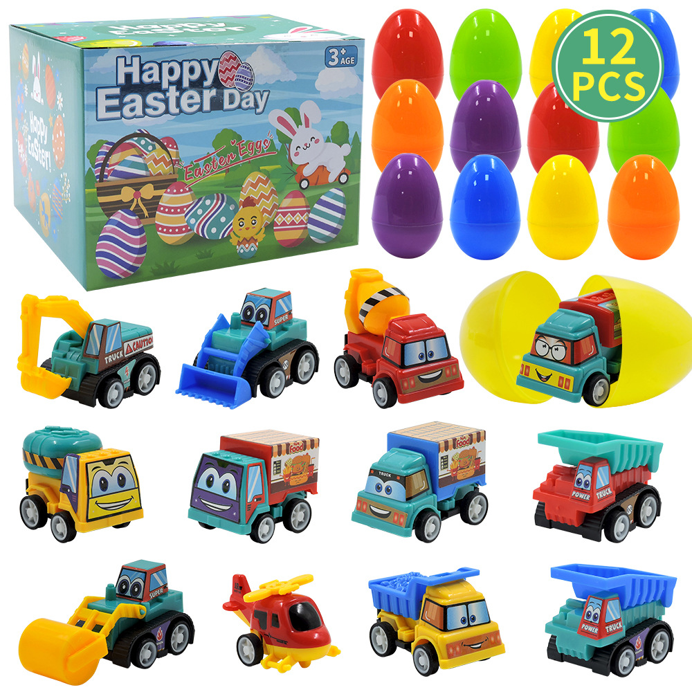 2024 Easter Eggs Children's Barreled Blind Box Cartoon Rabbi - 图3