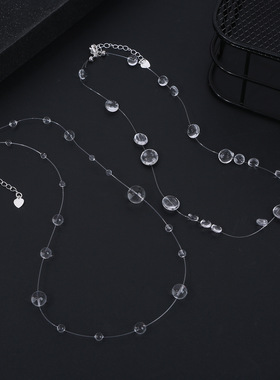 清晨露珠项链高品质小众设计