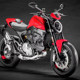 Ducati monster937/950 windshield deflector