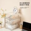 Acrylic desktop storage box drawer-type cosmetics sundry snack organizer transparent student desk pull-out box