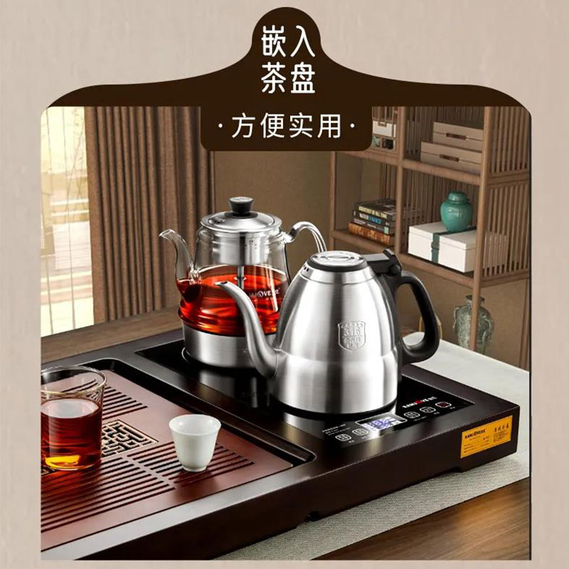 金灶E9A煮茶器一体式全自动上水电热水壶茶台烧水壶泡茶专用家用-图3