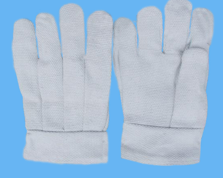 男女长款分指型防火隔热耐高温并指石棉透气通用劳保常规居家手套