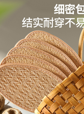 强吸汗亚麻鞋垫男女防臭透气手工纯棉全棉布皮鞋除臭留香软底舒适