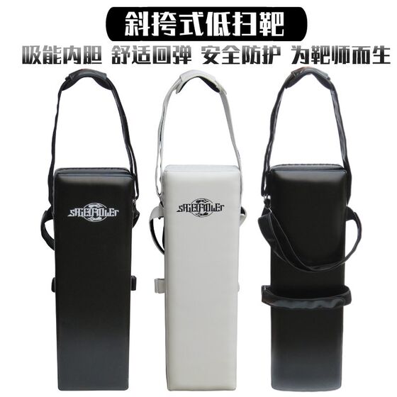 Crossbody style whip leg low sweep target professional fighting protective gear