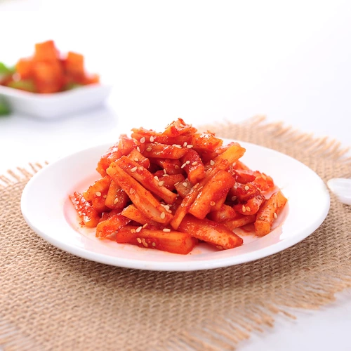 三口一品 Подлинная корейская кимчи Платкодон вкусная блюда домашняя ферма Свежая и вкусная 450G