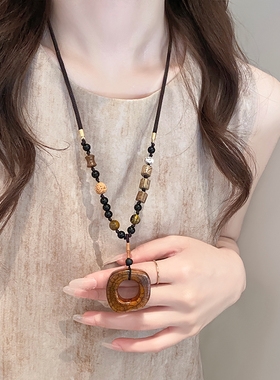 国风禅意串珠项链女新中式