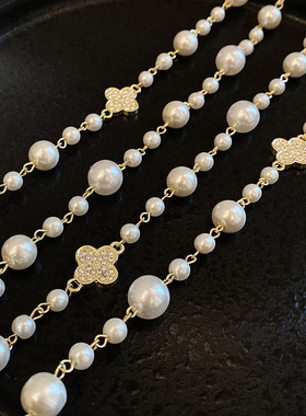 珍珠项链女轻奢小众2023新款