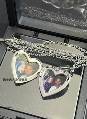 定做照片项链吊坠防水女士锁骨链