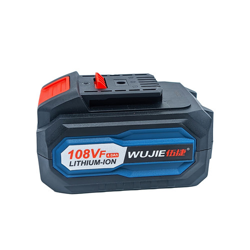 伍捷48V128V108VF188VF电动扳手角磨机电锤电锯锂电池充电器配件 - 图2
