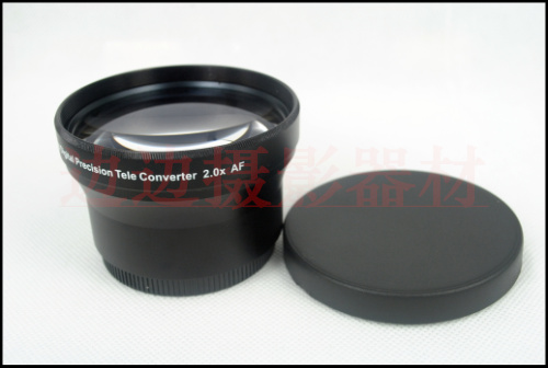 52mm 2.0倍 增倍附加镜头 黑色 镜头前端UV r67mm - 图1