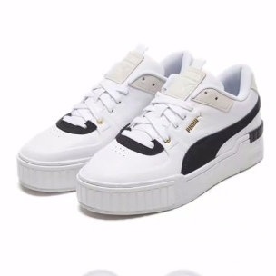 PUMA Cali Sport Heritage 轻便 低帮 板鞋 女款 黑白,淘宝优惠券,粉丝福利购,淘宝优惠卷