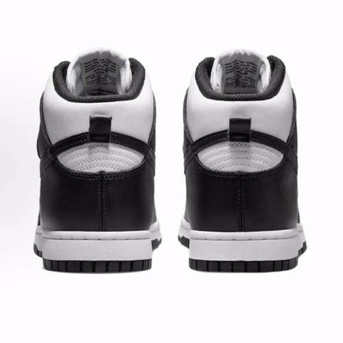 Nike Dunk Retro 复古 高帮 板鞋 男款 黑白 - 图3