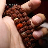 Красные бусины, четки бодхи, браслет, аксессуар, DIY