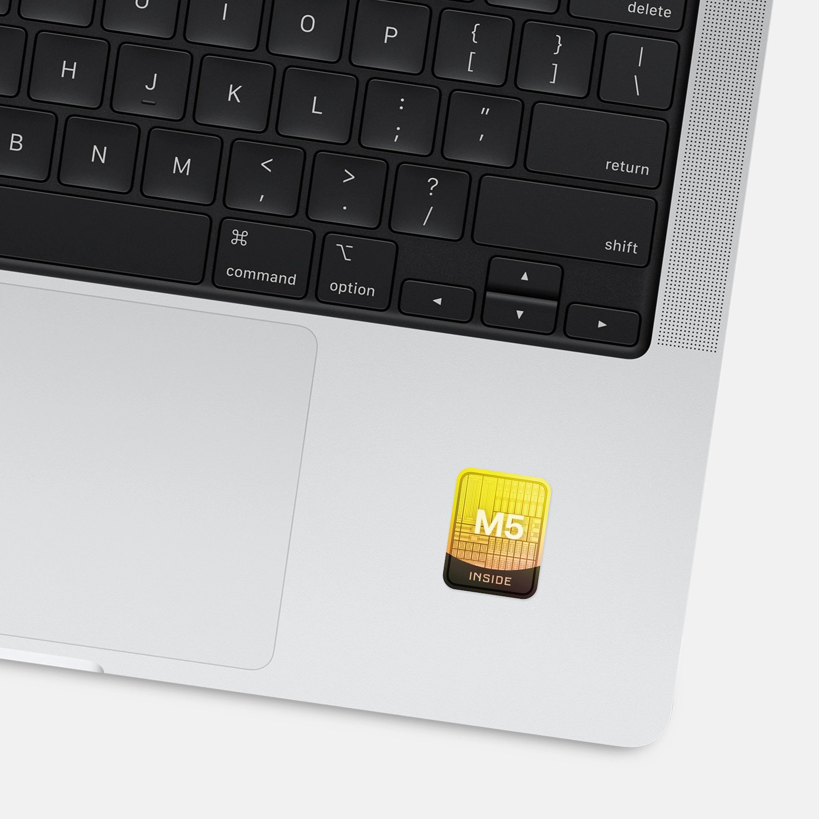 SkinAT 适用于MacBook M5 芯片小贴纸 创意保护膜 M4芯片个性贴纸,淘宝优惠券,粉丝福利购,淘宝优惠卷