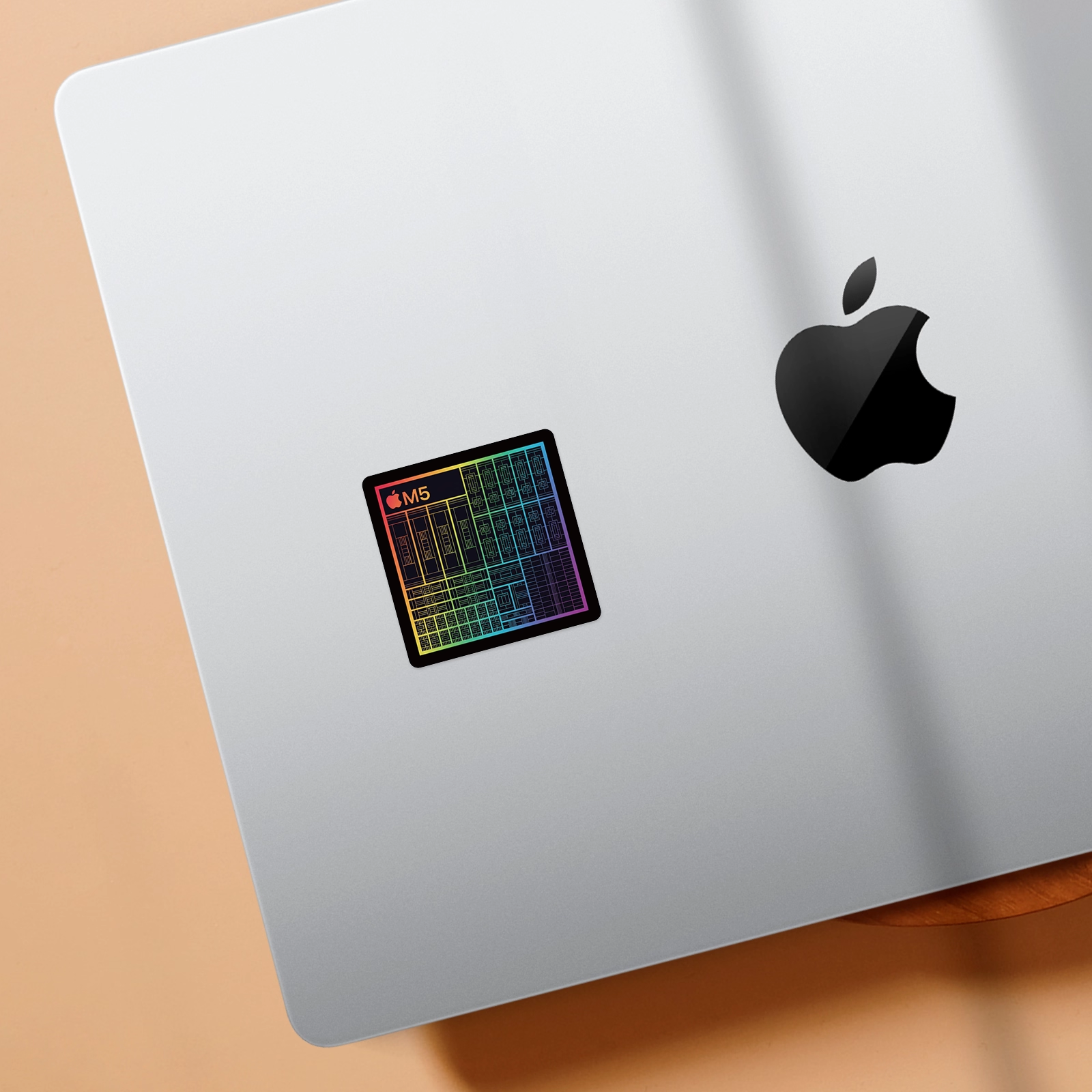 SkinAT 适用于MacBook M5 芯片小贴纸 创意保护膜 M4芯片个性贴纸,淘宝优惠券,粉丝福利购,淘宝优惠卷