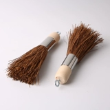 Бамбуковая кисть натуральная бамбуковая корень щетки подметать кухонные утварки, а не приклеить масло