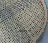 Бамбуковая сито чистое ручная ручная табличка бамбука бамбука бамбука бамбука бамбука Sievecin бамбуковая корзина Большое отверстие толщиной 52 см.