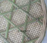 Бамбуковая сито чистое ручная ручная табличка бамбука бамбука бамбука бамбука бамбука Sievecin бамбуковая корзина Большое отверстие толщиной 52 см.