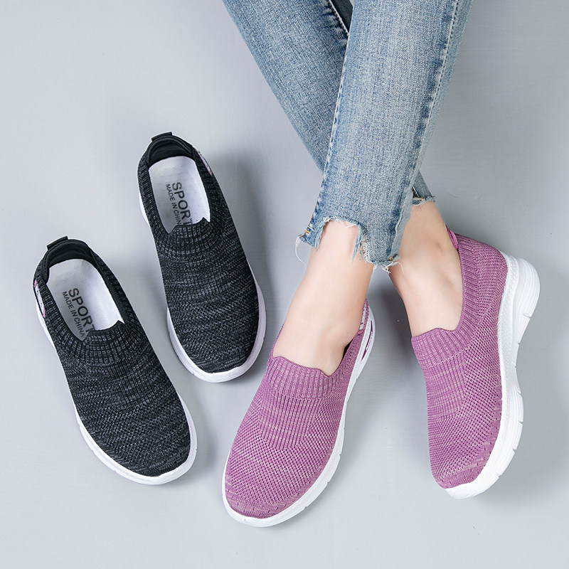 妈妈鞋老北京布鞋女官方旗舰店老年人夏季一脚蹬老人奶奶女鞋夏款