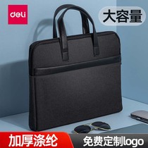 Able 63751 briefcase customized mens computer bag Business handbag multifunction conference Oxford cloth 14 inch