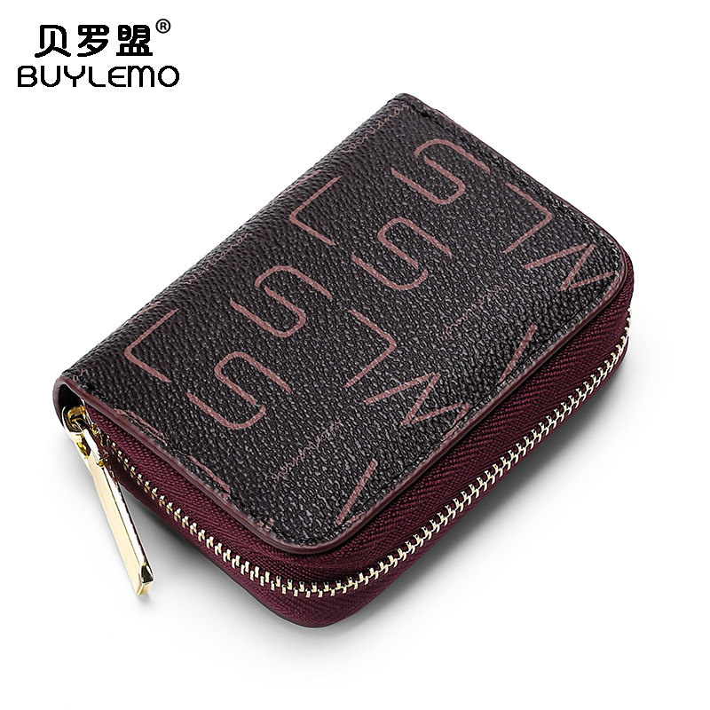 女式精致高档小巧多卡位大容量卡包 贝罗盟卡包