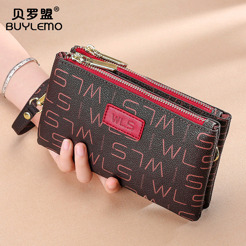 2020新款百搭双拉链手提潮斜挎小包 贝罗盟女士包袋