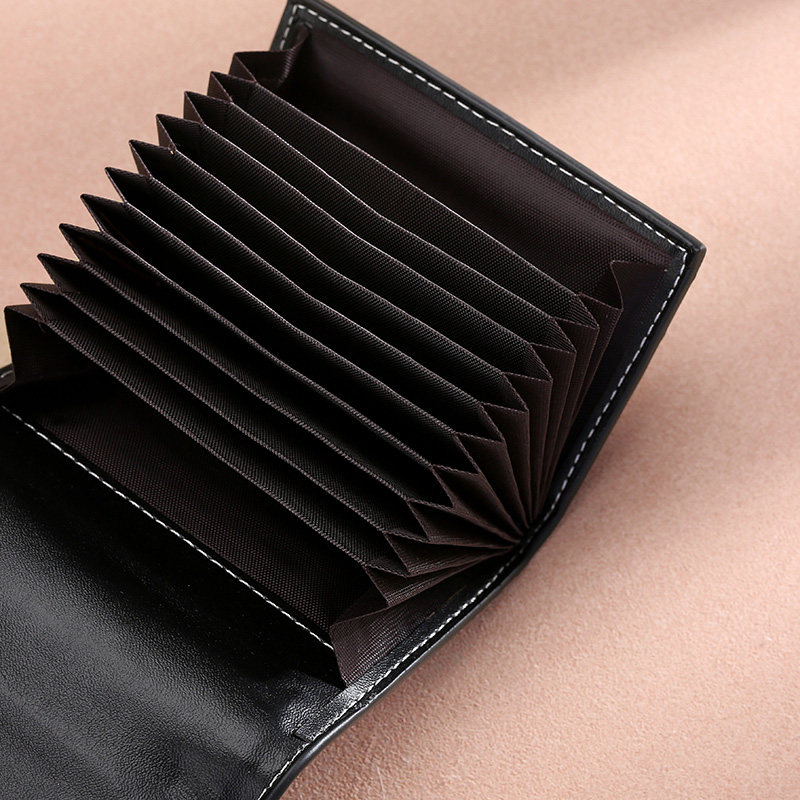 女士小巧超薄多卡位精致高档卡包 贝罗盟卡包