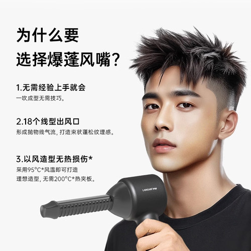 LANSAM零速吹风机 爆蓬风嘴配件 适用于LS6001 - 图1