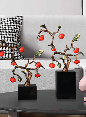 事事如意珐琅彩新居酒柜摆件