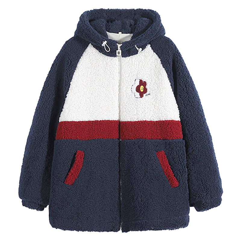 少女冬装外套加绒加厚初高中学生羊羔毛绒大童秋冬季2025年新款潮,淘宝优惠券,粉丝福利购,淘宝优惠卷