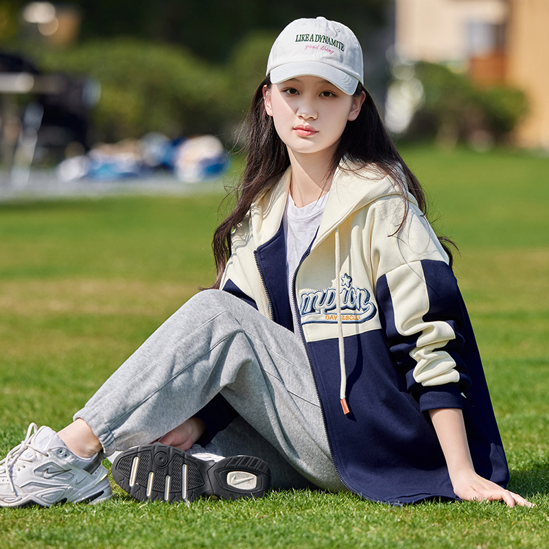 卫衣ins女棒球服初高中学生外套2024年春季新款爆款时尚洋气开衫