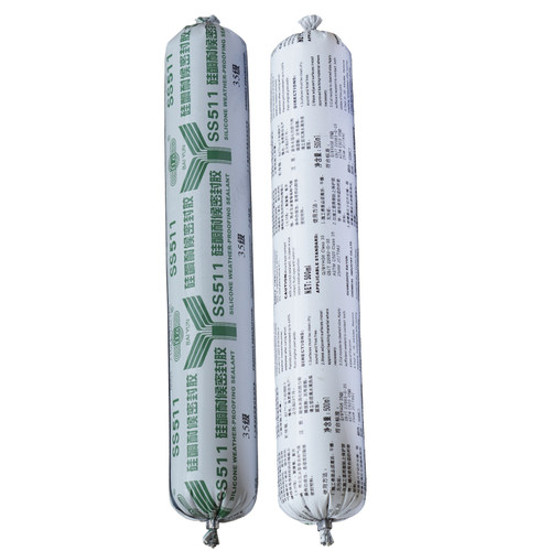 白云牌SS511硅酮耐候密封胶 幕墙胶玻璃胶 硅胶 软胶500ml结构胶 - 图3