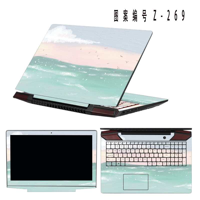 适用联想拯救者y700电脑贴纸ideapad700-15isk贴膜笔记本15.6寸 - 图2