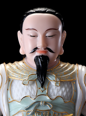 特惠结缘汉白玉真武大帝神像